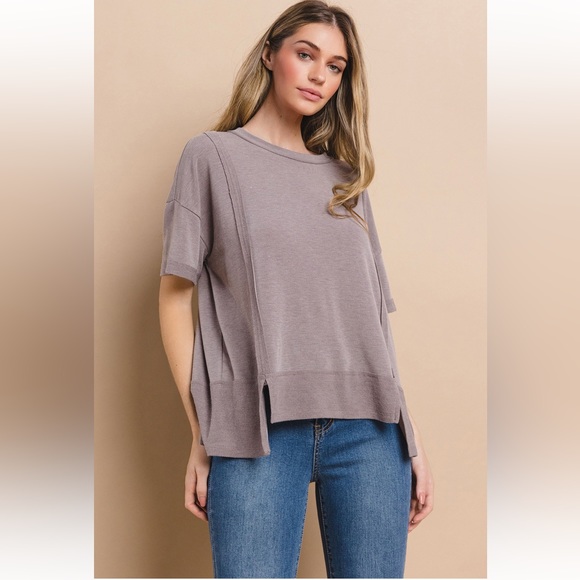 30 Solid Terry Comfort-fit Sweatshirt - Picture 3 of 5